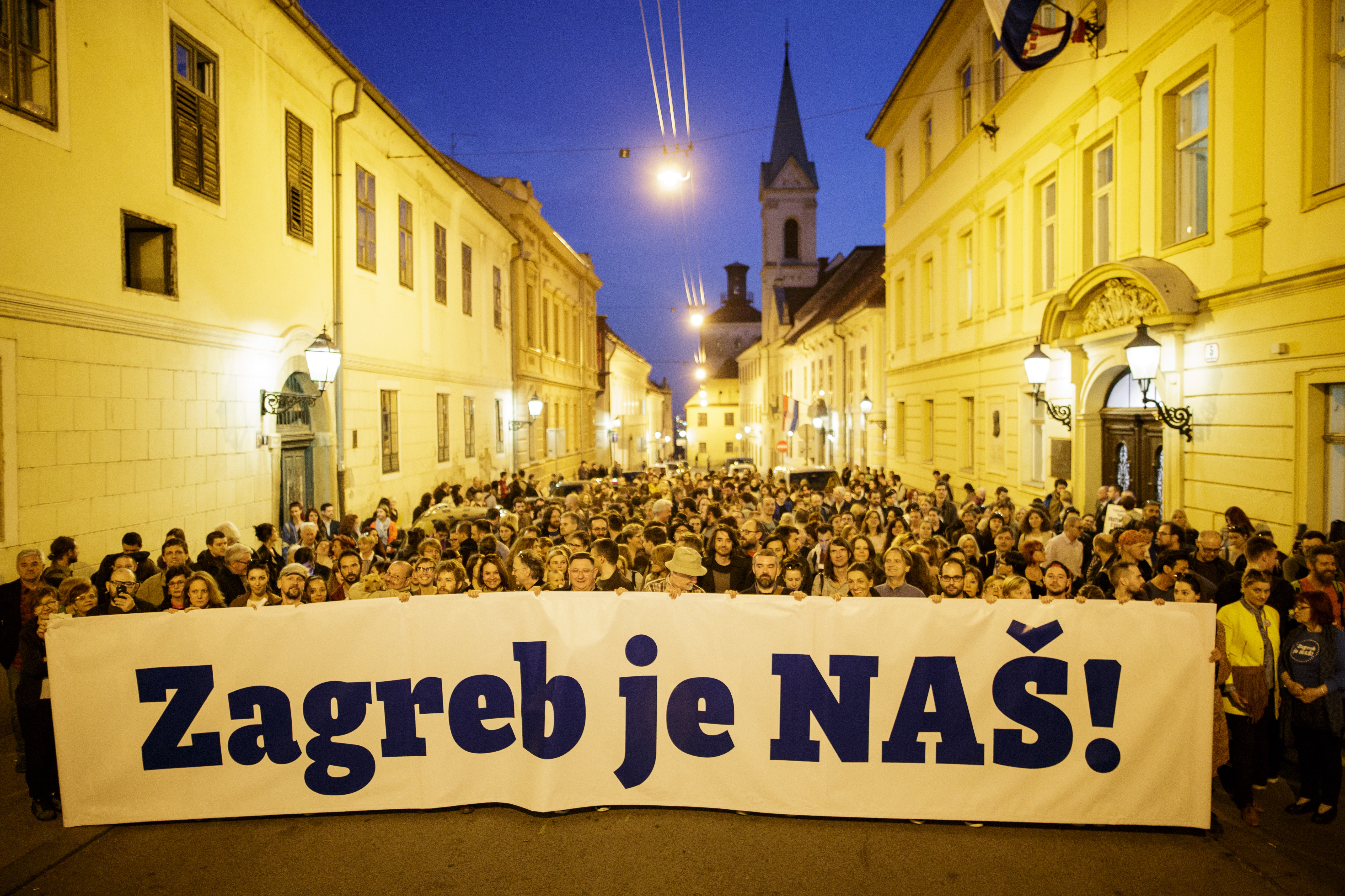 400 ljudi na prvom javnom okupljanju platforme “Zagreb je NAŠ!”: Vratimo Zagreb u svoje ruke