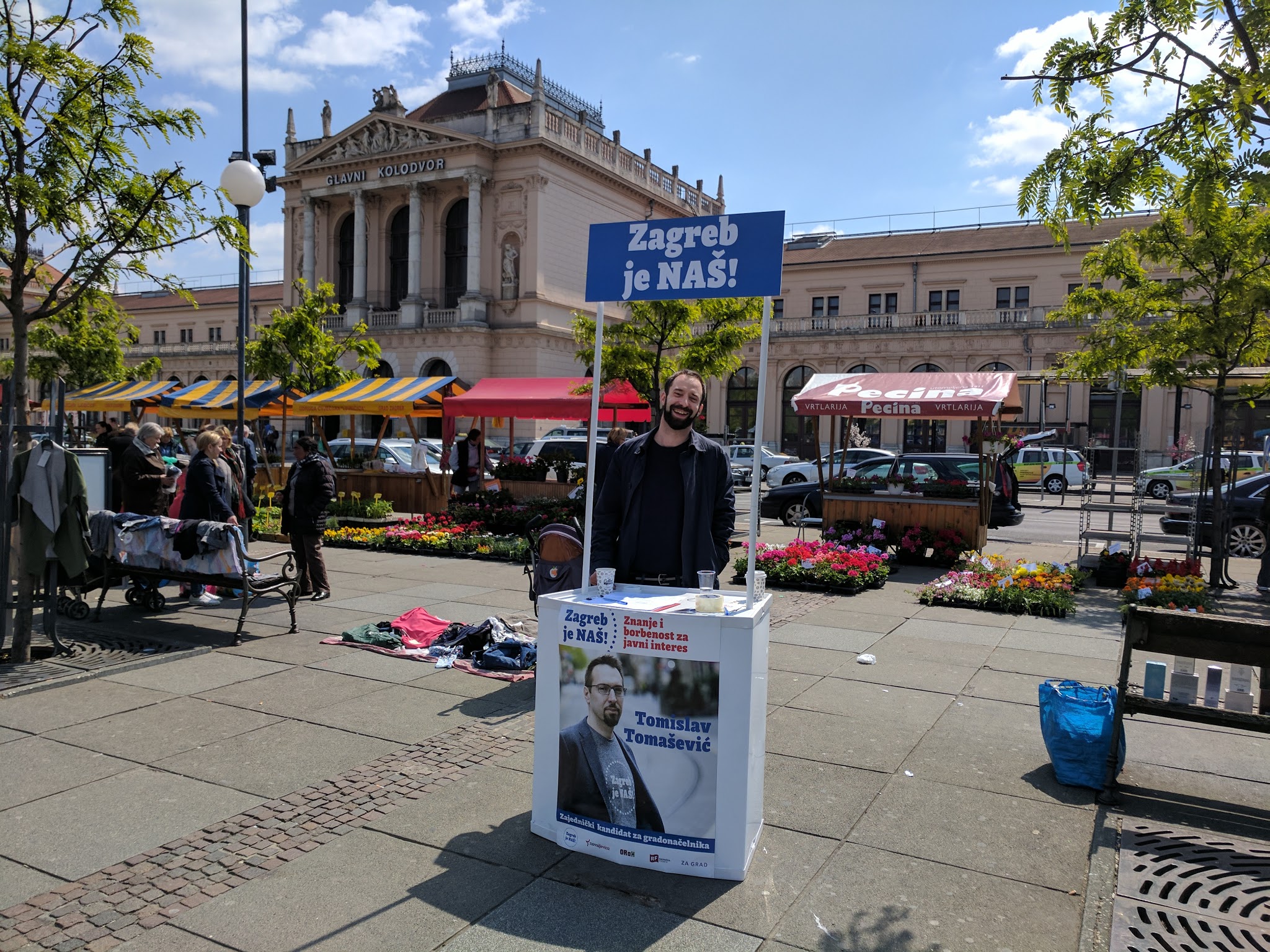 Prikupljamo potpise za gradonačelničkog kandidata Tomislava Tomaševića