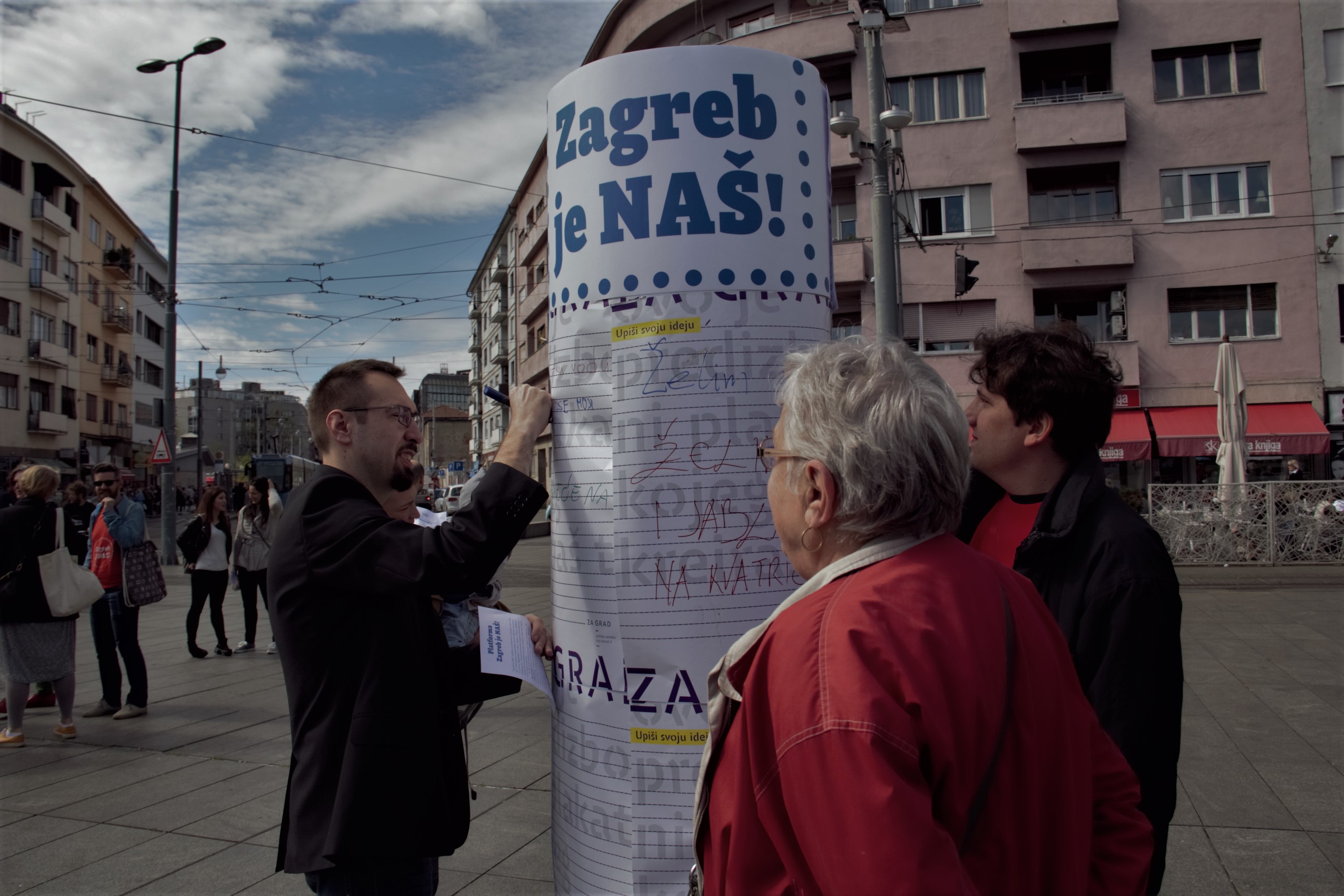 “Zagreb je NAŠ!” i “ZA GRAD” izveli akciju na Kvatriću
