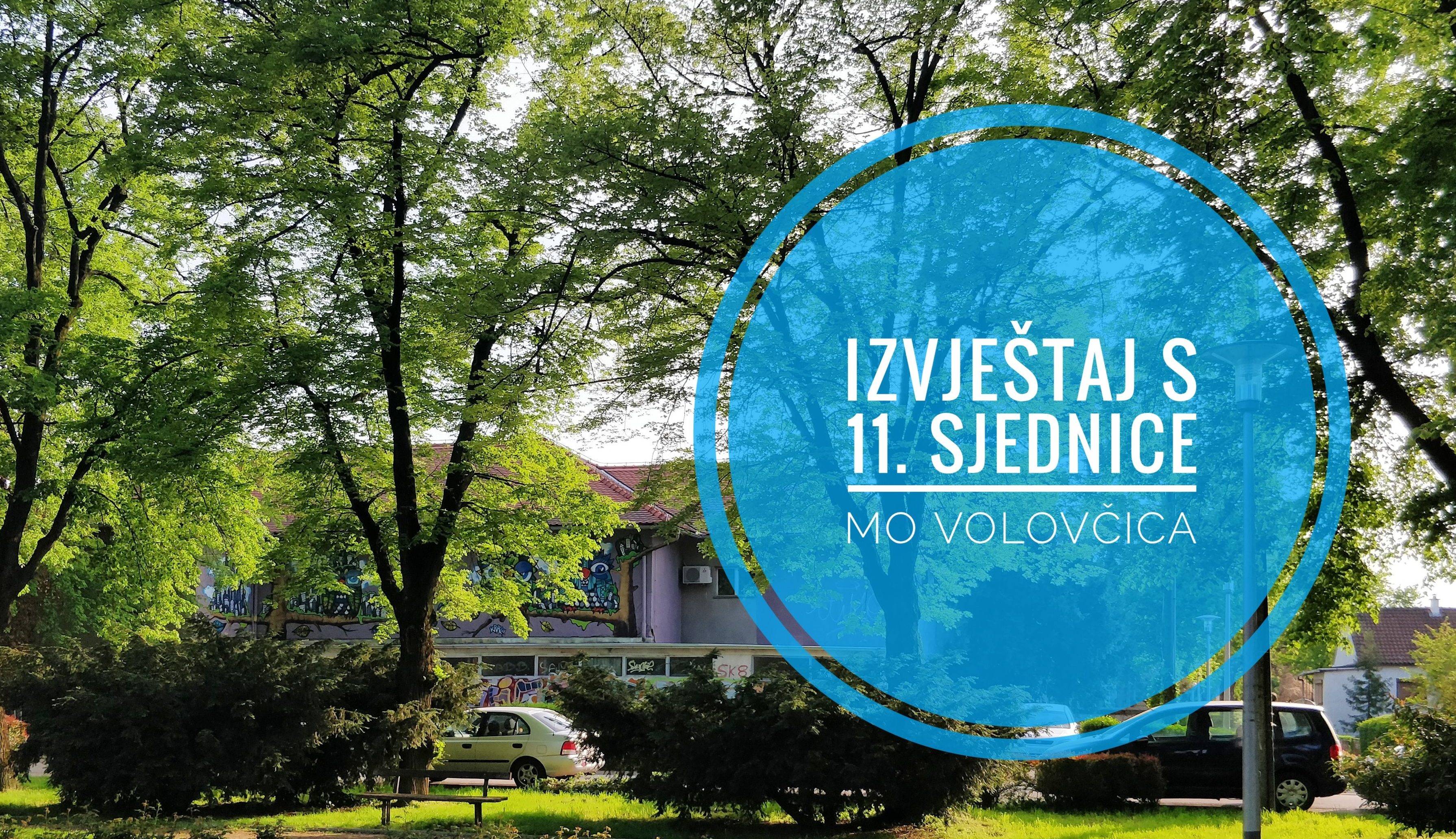 Dodjela sredstava dječjoj predstavi “Orkestra Pocoloca”, izvješće sa sastanka o odvojenom prikupljanju otpada, izvješće o radu VMO-a, posječena stabla na križanju Kriške i Zapoljske