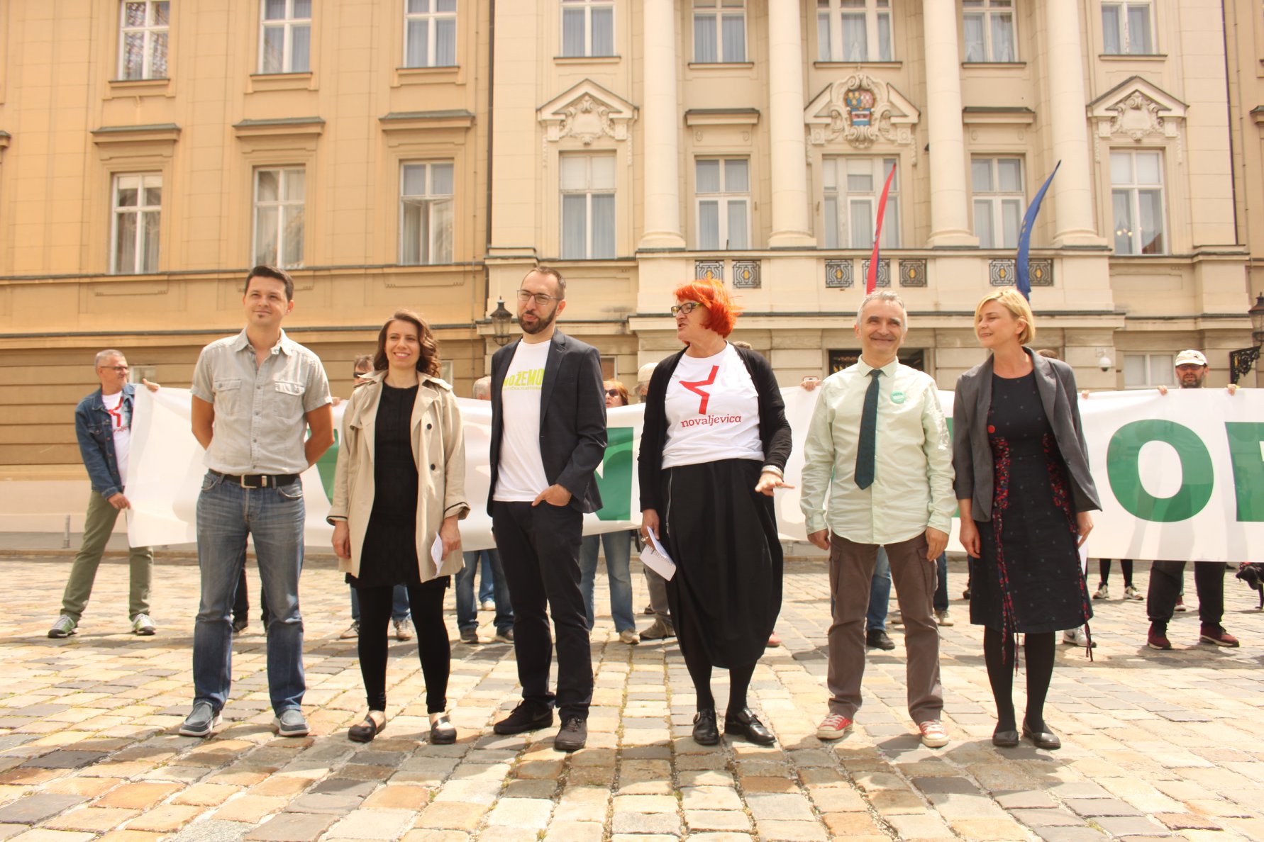Predstavljena koalicija “Možemo! – Nova ljevica – Radnička fronta – ORaH – Zagreb je naš! – Za grad”