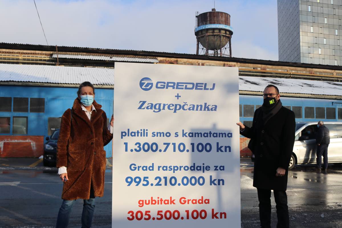 Tomašević: Gredelj i Zagrepčanku treba revitalizirati, a ne prodavati
